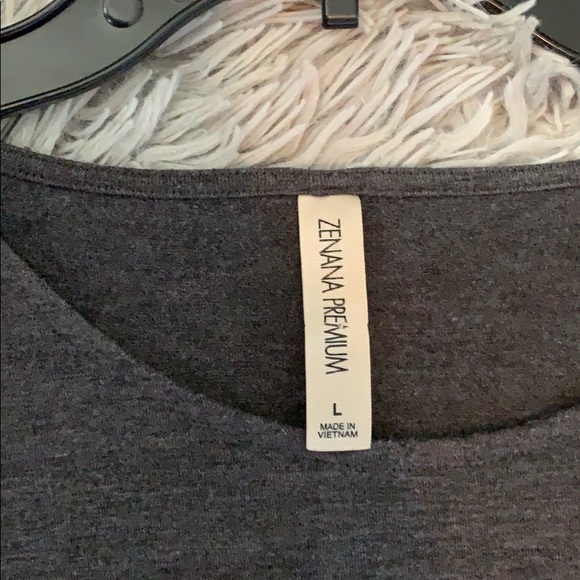 Gray t shirt dress - Picture 2 of 2